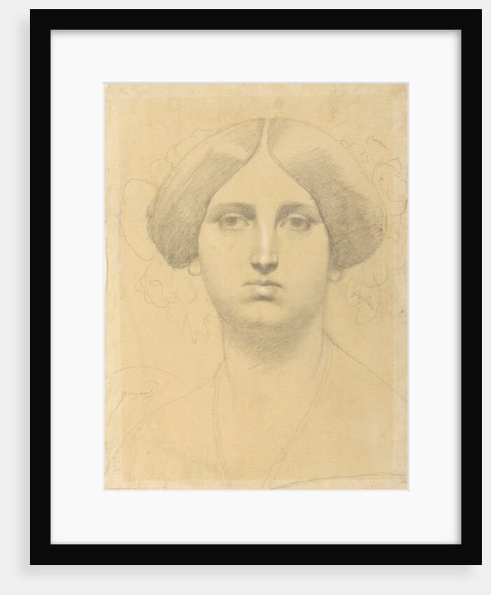 Madame Moitessier by Jean-Auguste-Dominique Ingres
