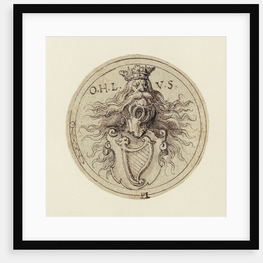 Design for a Bookplate or a Glass Etching by Virgil Solis