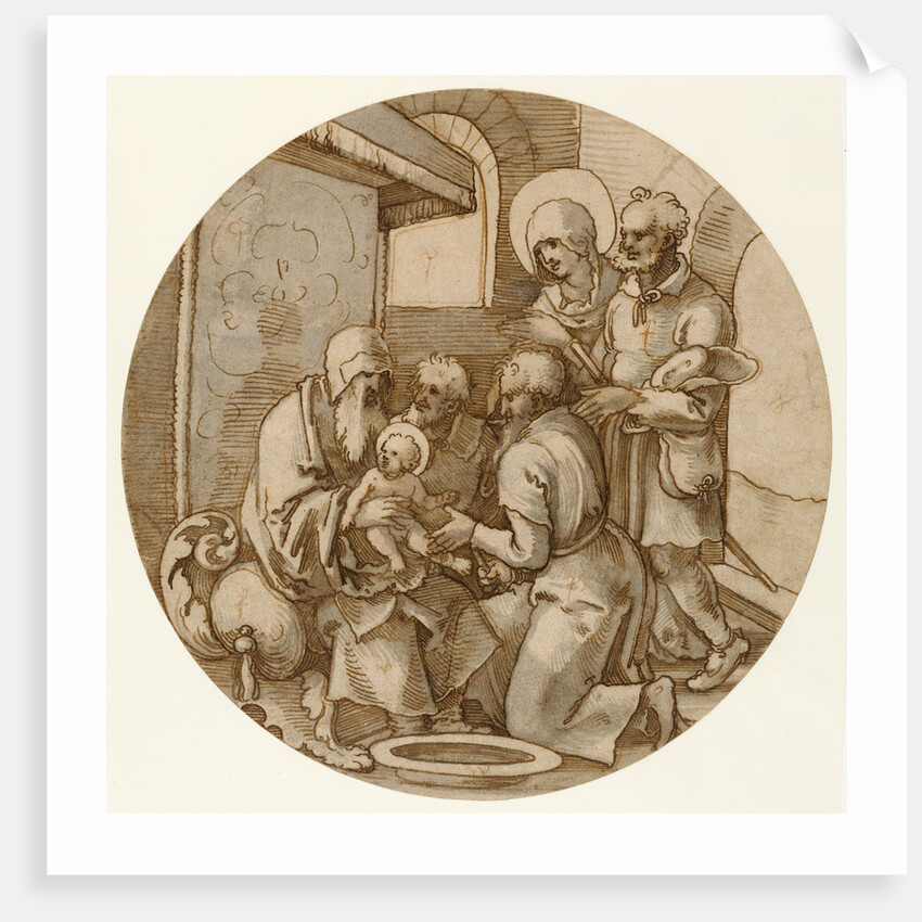 The Circumcision by Sebald Beham