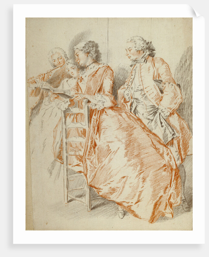 A Music Party by Jacques-André Portail