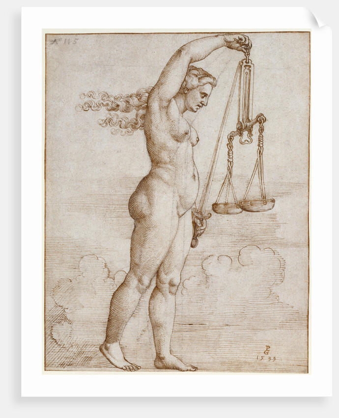 Allegory of Justice by Georg Pencz