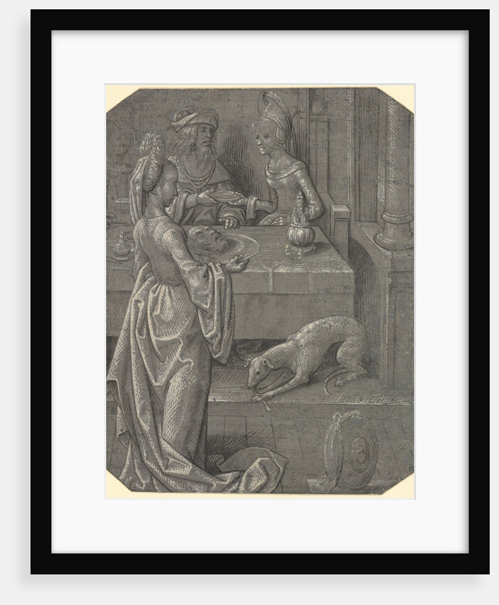 Salome with the Head of John the Baptist by Cornelis Engebrechtsz.