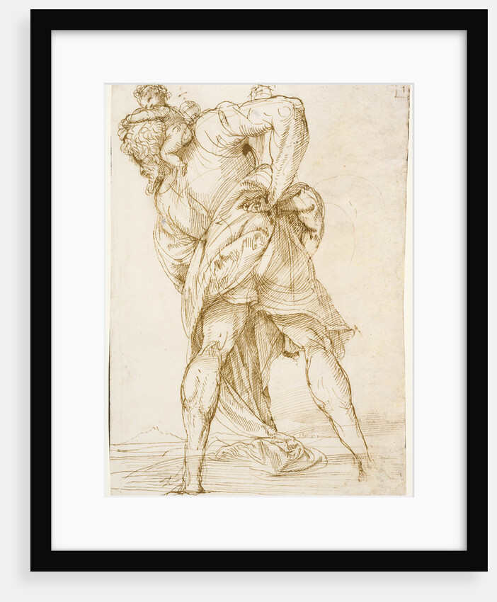 Saint Christopher by Domenico Campagnola