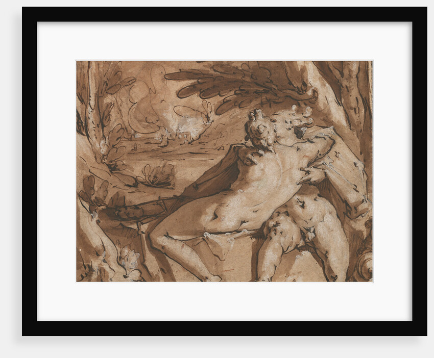 Embracing Couple (Mercury and Lara?) by Jan Harmensz. Muller