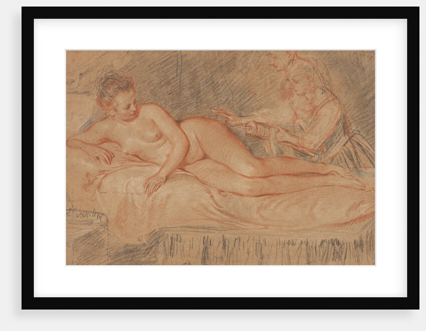 The Remedy by Jean-Antoine Watteau