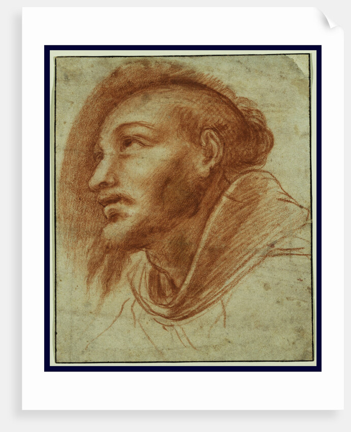 Study of a Franciscan Monk (Possibly Saint Francis) by Cerano