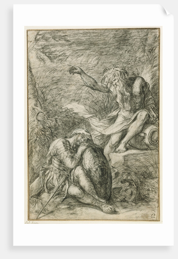 The Dream of Aeneas by Salvator Rosa