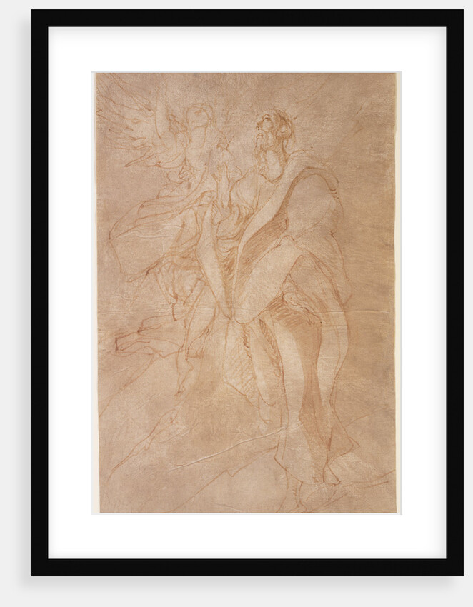 Saint John the Evangelist and an Angel by El Greco