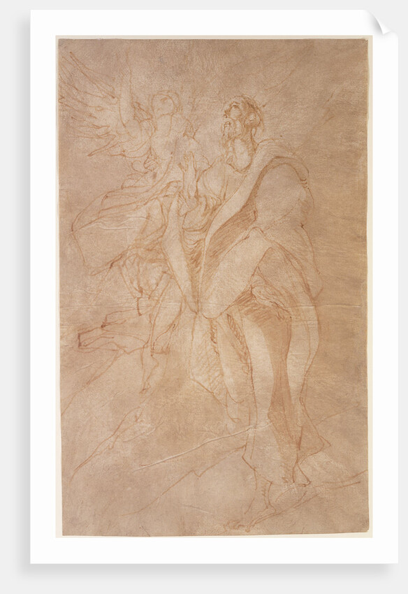 Saint John the Evangelist and an Angel by El Greco