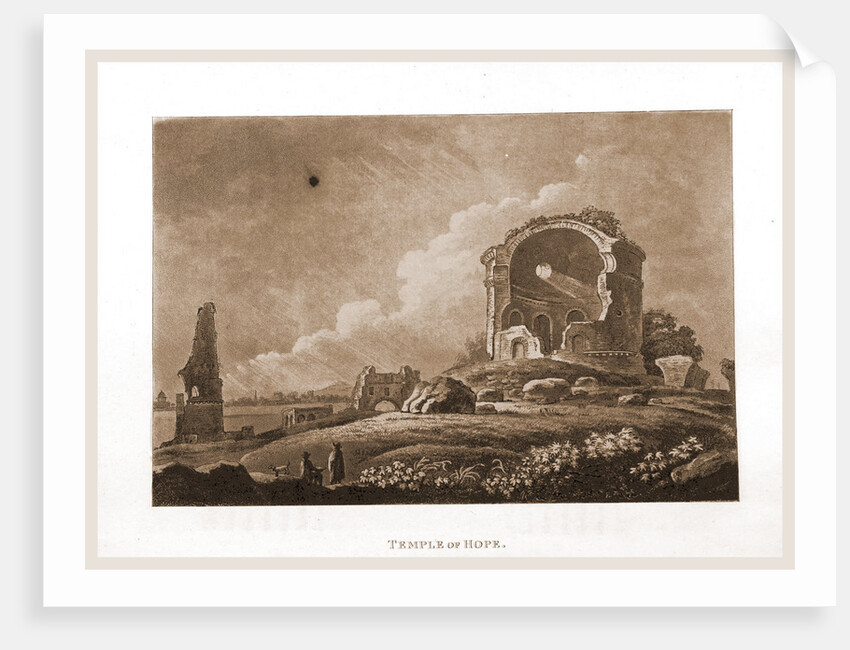 Views and Ruins in Rome and its vicinity, Temple of Hope, Italy by Anonymous