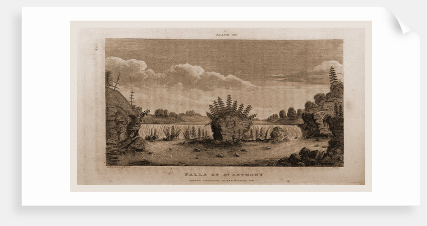 Falls of St Anthony, 1821, Narrative Journal of Travels by Anonymous