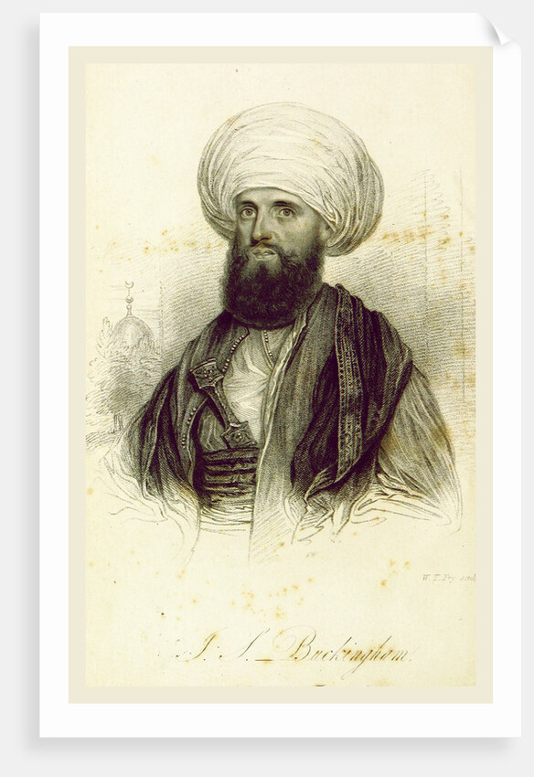 19th century engraving by J.S. Buckingham