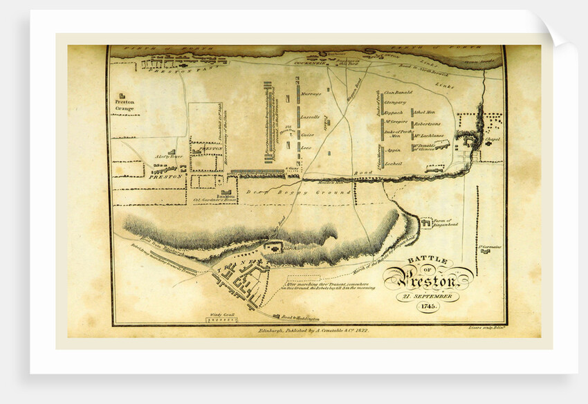 Battle of Prestor, 1745 by Anonymous