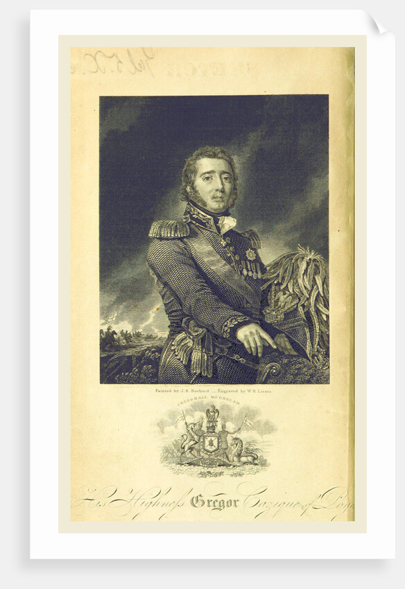 Gregor Cazique by W.H. Lizars