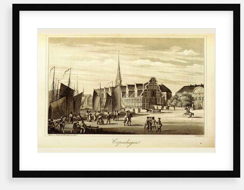 Travels in Denmark, Copenhagen by Anonymous