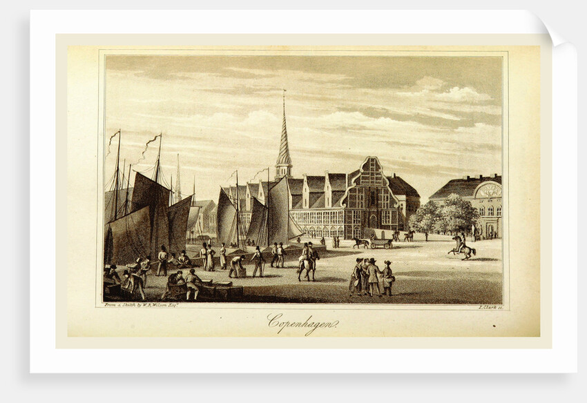 Travels in Denmark, Copenhagen by Anonymous