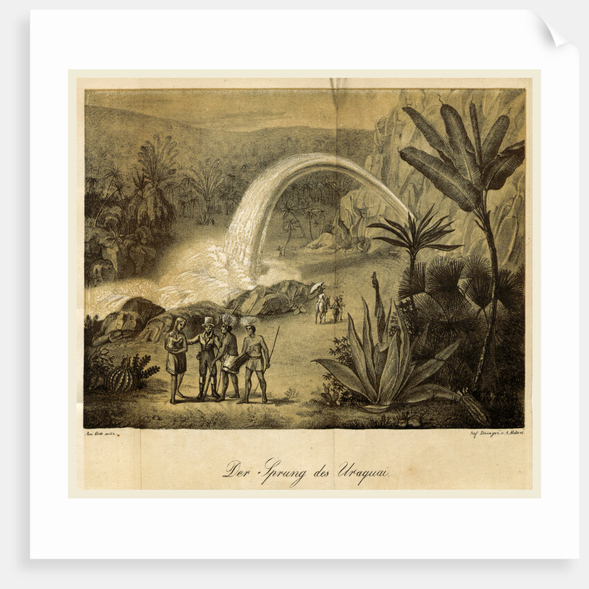 Fountain of Uraquau, South America by Anonymous