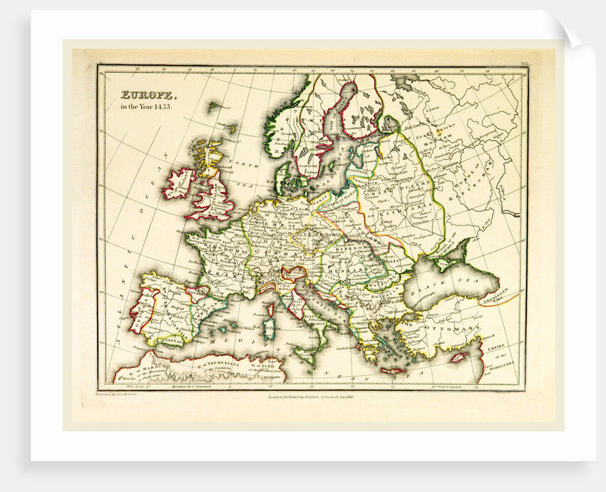 Europe Map by Anonymous