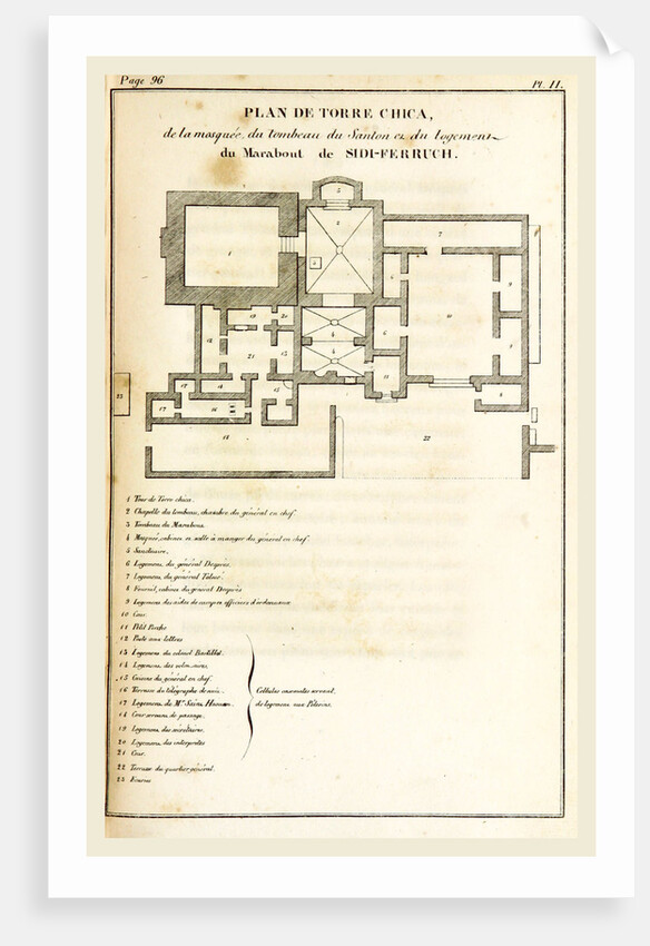 Plan de Torre Chica, Sidi-Ferruch, Anecdotes pour servir a l'histoire de la conquete d'Alger en 1830, Algiers by Anonymous