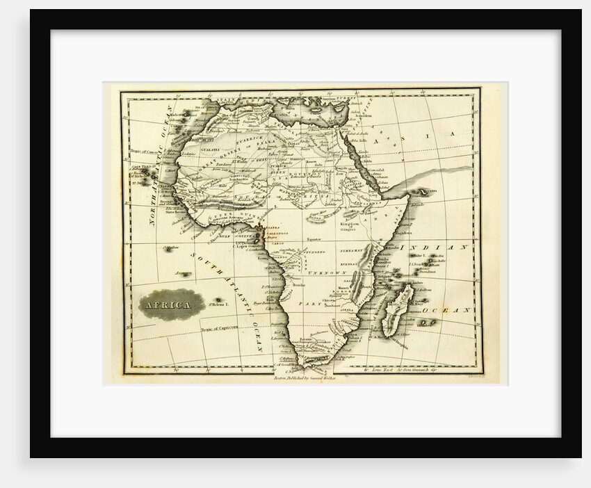 Map Africa by Anonymous