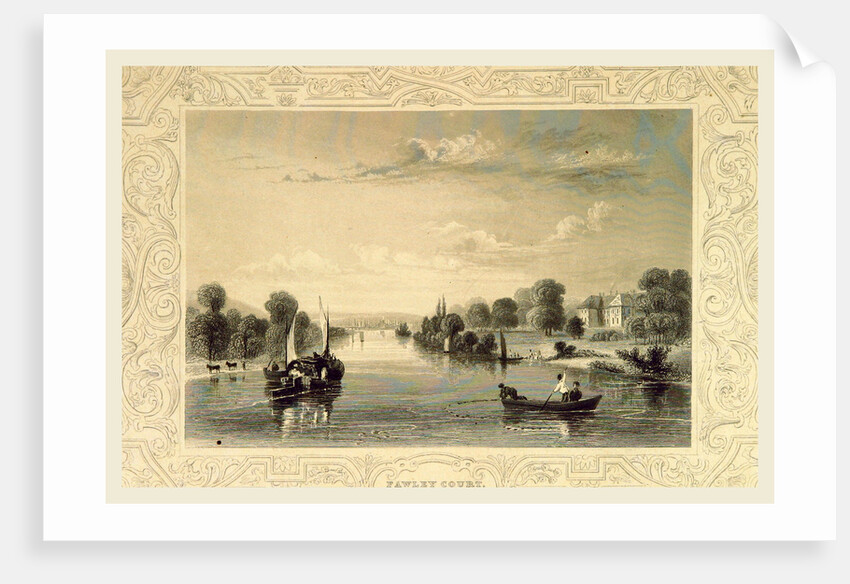 Fawley Court, Tombleson's Thames by Anonymous