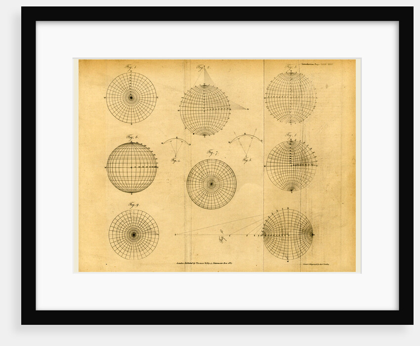 The Earth, 1837 by Anonymous
