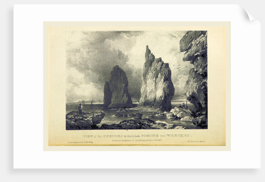 The Needles on which La Pomone was wrecked, An Account of the Transactions of His Majesty's Mission to the Court of Persia, in the years 1807-11 by Anonymous