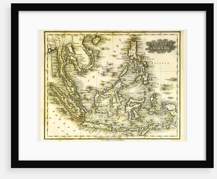 East India Islands map by Anonymous