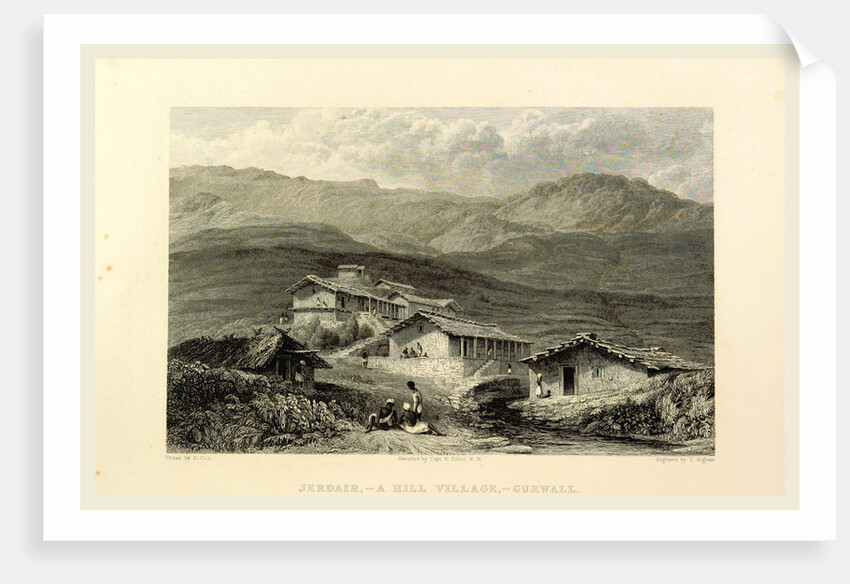 Jerdair, Gurwall, Views in India by Anonymous