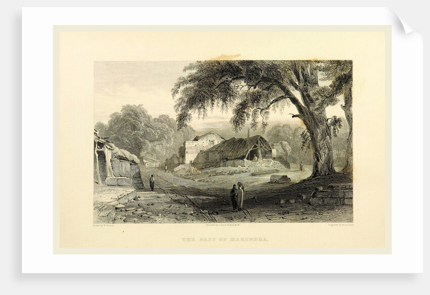 Pass of Makundra, Views in India, China, and on the Shores of the Red Sea by Anonymous