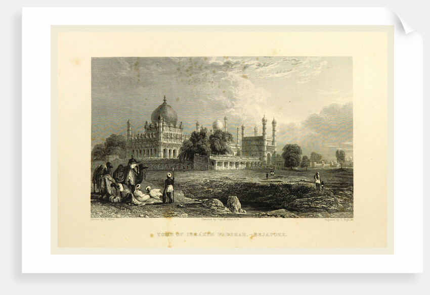 Tombs of Ibraham Padshah, Bejapore, Beejapore, Views in India, China, and on the Shores of the Red Sea by Anonymous