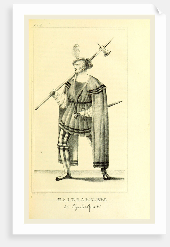 Halebardiers by Anonymous