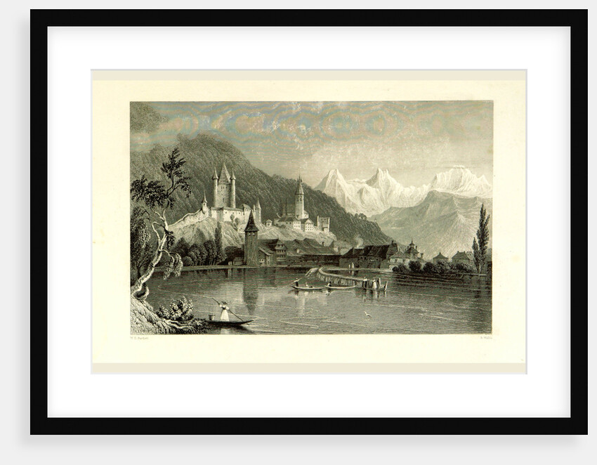 Switzerland by W. H. Bartlett