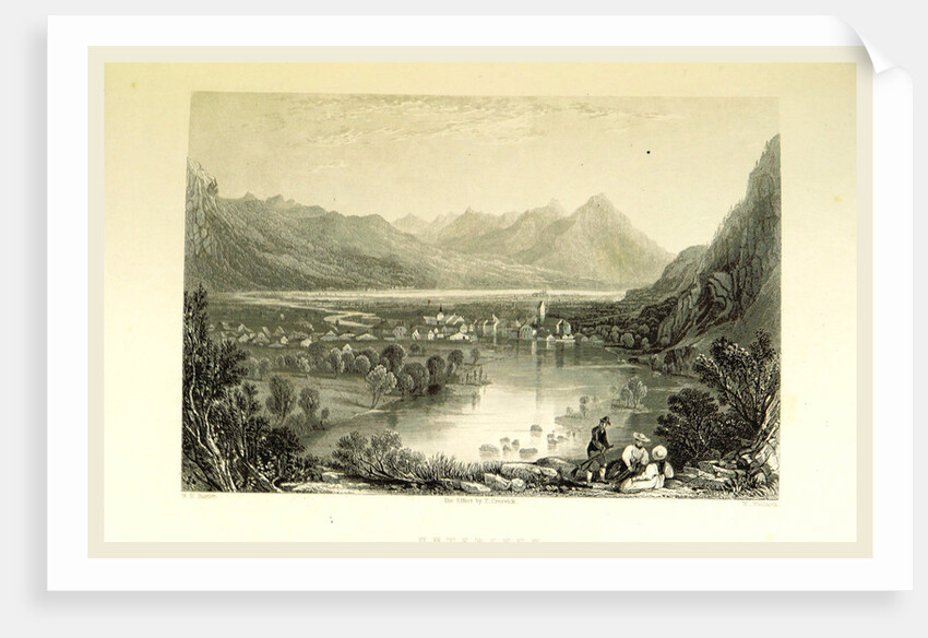 Switzerland by W. H. Bartlett