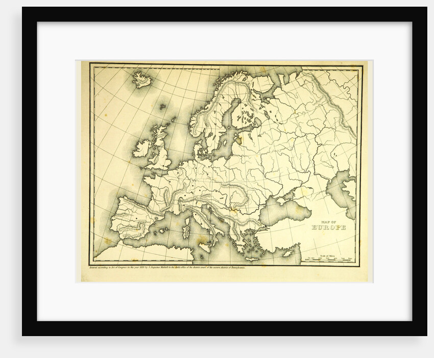 Mitchell's Atlas of outline maps, Europe by Anonymous