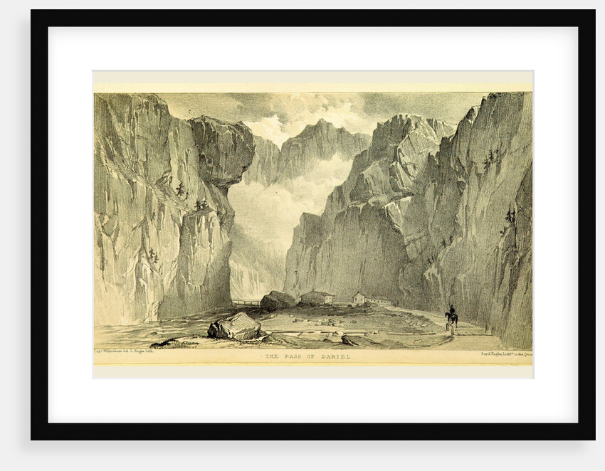 The Pass of Dariel, Travels in the Trans-Caucasian Provinces of Russia, and along the southern shore of the Lakes of Van and Urumiah, in the autumn and winter of 1837 by Anonymous
