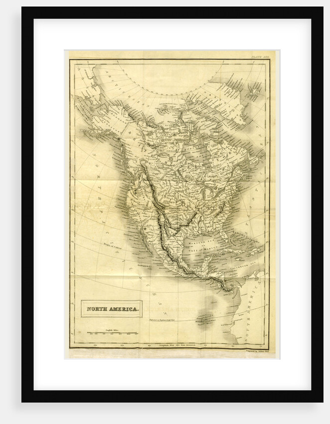 Map North America by Anonymous