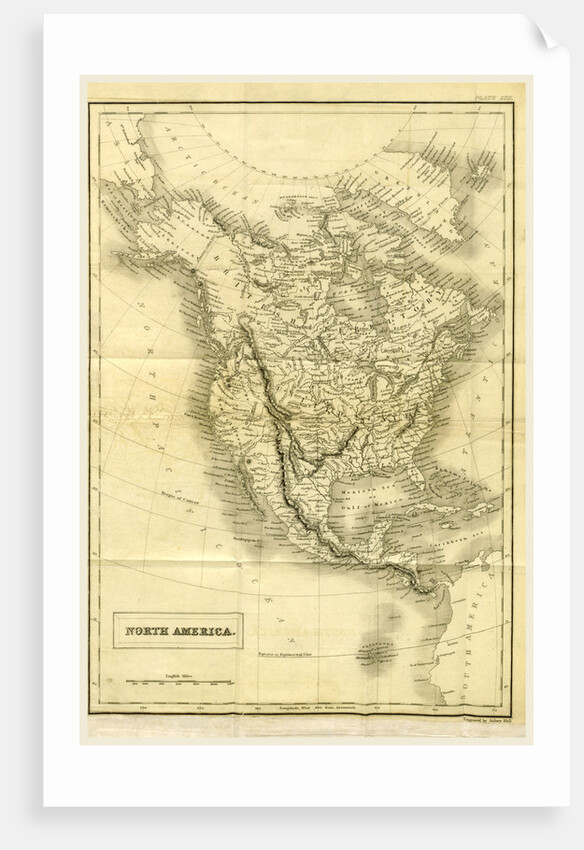 Map North America by Anonymous