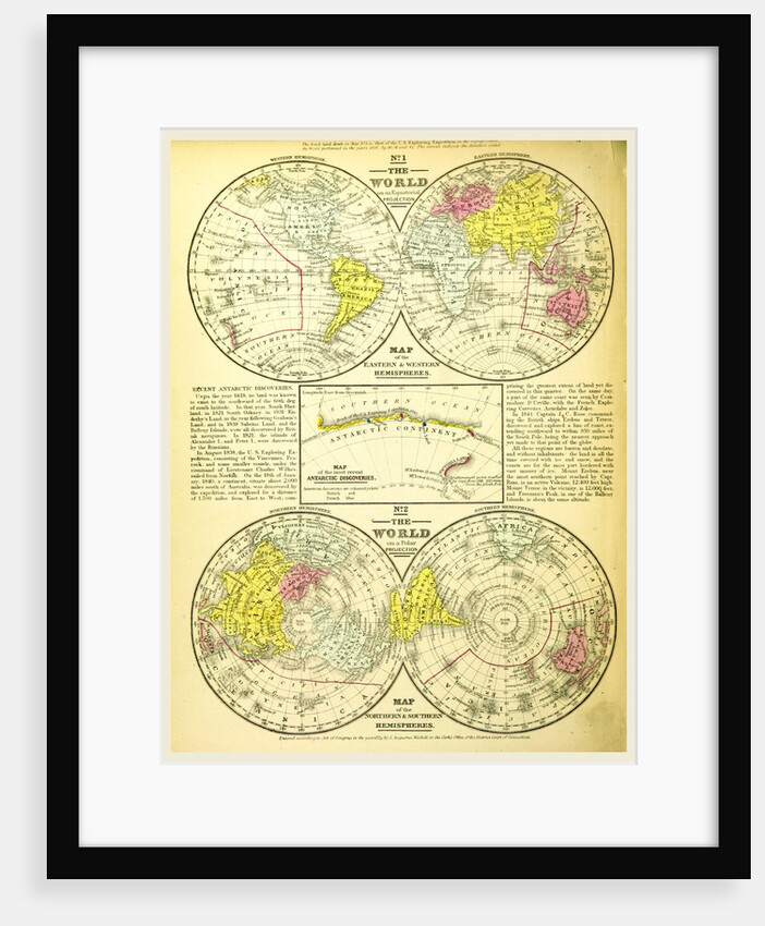Map of the world by Anonymous