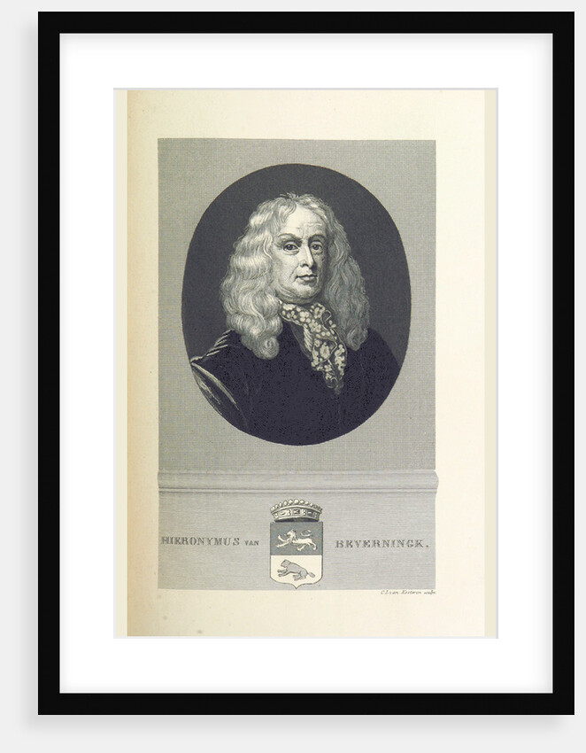 Dutch history Hieronymus van Beverningk by Anonymous