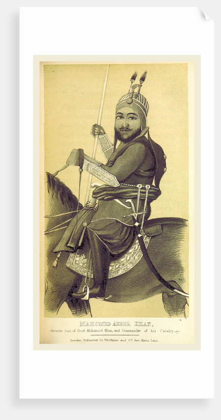 Mahomed Aeber Khan, afghanistan, and of a residence at the Court of Dost Mohamed by Anonymous
