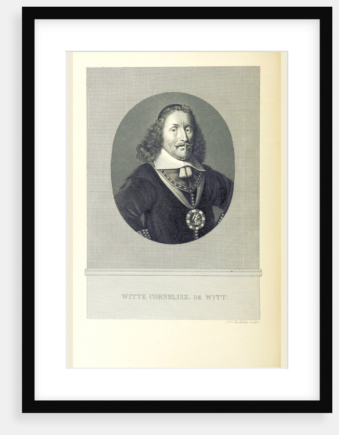 Dutch History Witte Cornelisz. de Witt by Anonymous