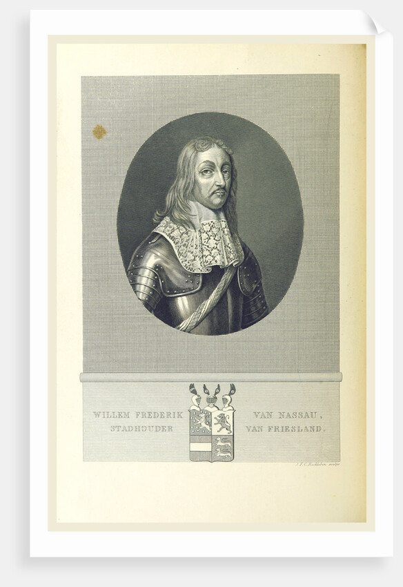 Dutch History willem Frederik van Nassau, van Friesland by Anonymous