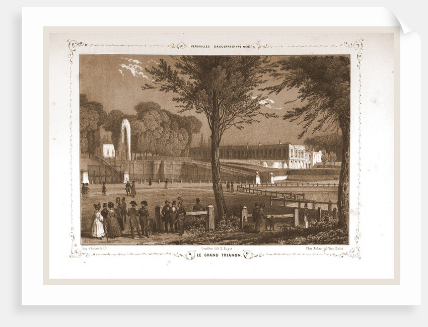 Le Grand Trianon, Paris and surroundings by M. C. Philipon