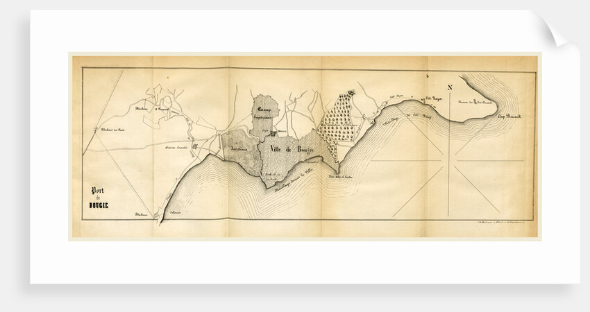 Kabylie or Kabylia, is a region in the north of Algeria, 1833 by Anonymous