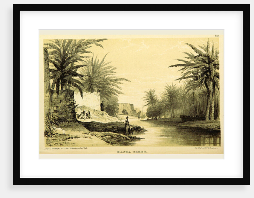 Basra Creek, Narrative of the Euphrates Expedition during the years 1835-1837 by Anonymous