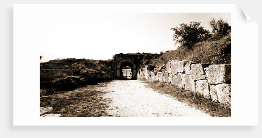 General views, Alba Fucens, Abruzzo by Anonymous