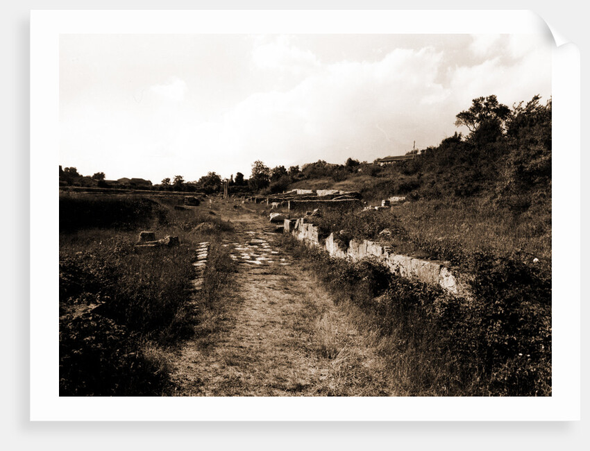 General views, Alba Fucens, Abruzzo by Anonymous