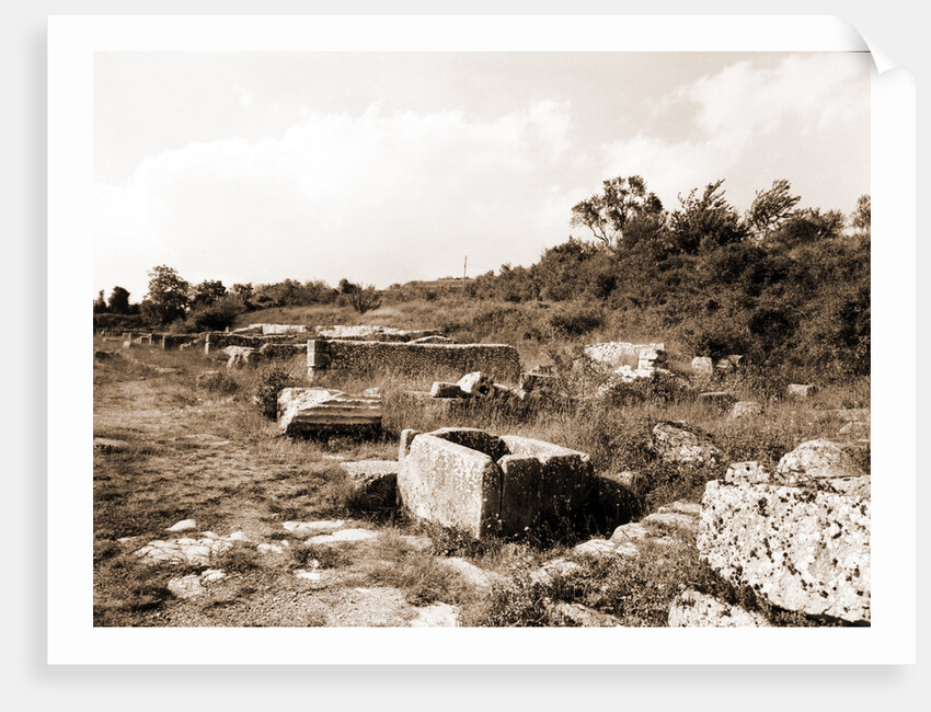 General views, Alba Fucens, Abruzzo by Anonymous