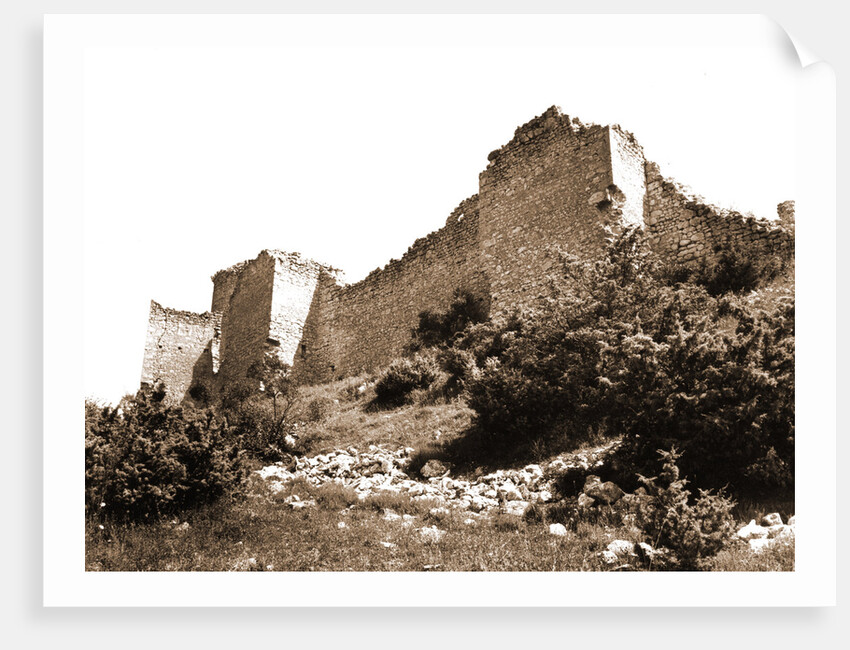 Castle, Bominaco, L'Aquila, Abruzzo by Anonymous